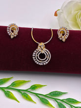 CZ Elite Designer Pendant Set