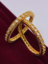 Kundan Stunning Square Stone Bangle