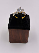CZ Designer Soliatire Finger Ring