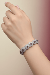 CZ Lavender Timeless Openable Kada