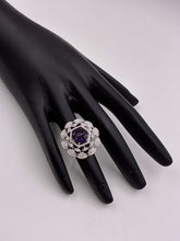CZ Lavender Luxe Finger Ring