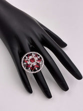CZ Royal Rani floral Finger Ring