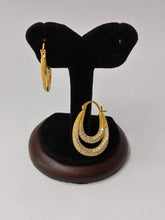 Western Oval Double-line Designer Hoop