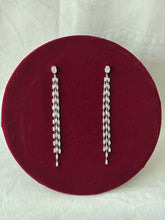 Western Elegant Sparkle Long Tassel Earring