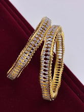 CZ Wave Designer Bangle
