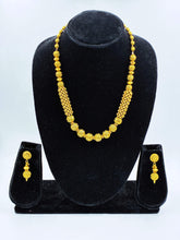 Antique Carved Designer Mala Necklace Set