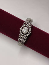 CZ Elegant Openable Floral Kada