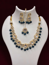 Indo Western Stone Beads Necklace Set