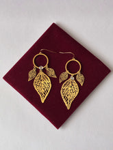 Western Leaf Drop Earring