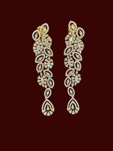 CZ Adorable Floral and leaf Designer Earring