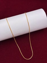 Golden Tone Plain Chain