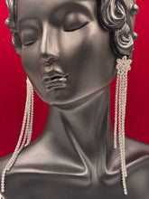 Western Silver Floret Tassel Earring