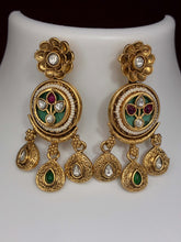Antique Designer Drop Earring