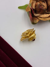 Golden Rose Brooch