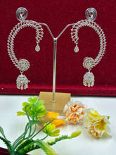 CZ Embellished Earcuff Earrings