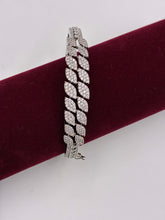 CZ Stunning Leaf Sequence Kada