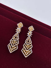 CZ Statement Designer Dangler Earrings