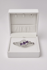 CZ Openable Purple designer Kada
