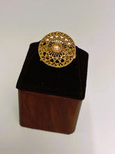 Antique Jali design Finger Ring
