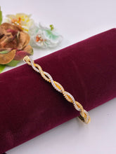 CZ Twisted Designer Openable Kada