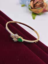 CZ Princess Green Openable Kada