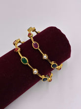 Antique Multicoloured Designer Bangle