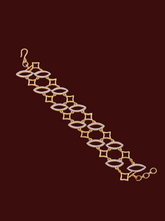 CZ Dual Tone Exclusive Designer Bracelet