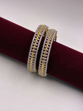 CZ Broad Designer Bangle