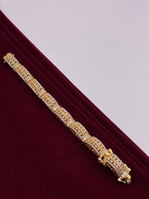 CZ Two tone Gajra Design Bracelet