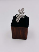 CZ Silver Sparkle Designer Finger
