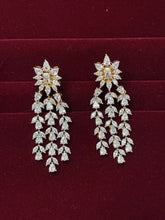 CZ Blooming Leaves Earring