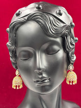 CZ Classic Two tone Jhumka Earring