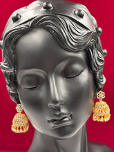 CZ Traditional Floral Jhumka Earring