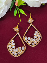 Antique Stone Drop Earring