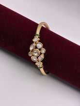 Kundan Floral Designer Openable Kada