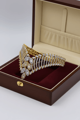 CZ Classic Crown openable Kada