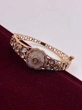 Kundan Mother of Pearl traditional Kada