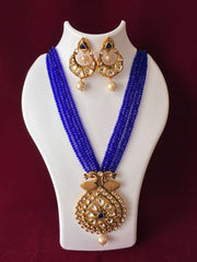 Antique Peacock Design Necklace Set