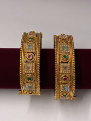 Antique Broad Designer Openable Bangle