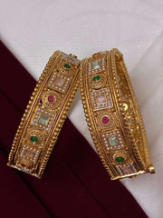 Antique Broad Designer Openable Bangle