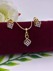 CZ Cool Classic Pendant Set