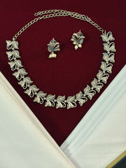 Oxidised Statement Necklace set
