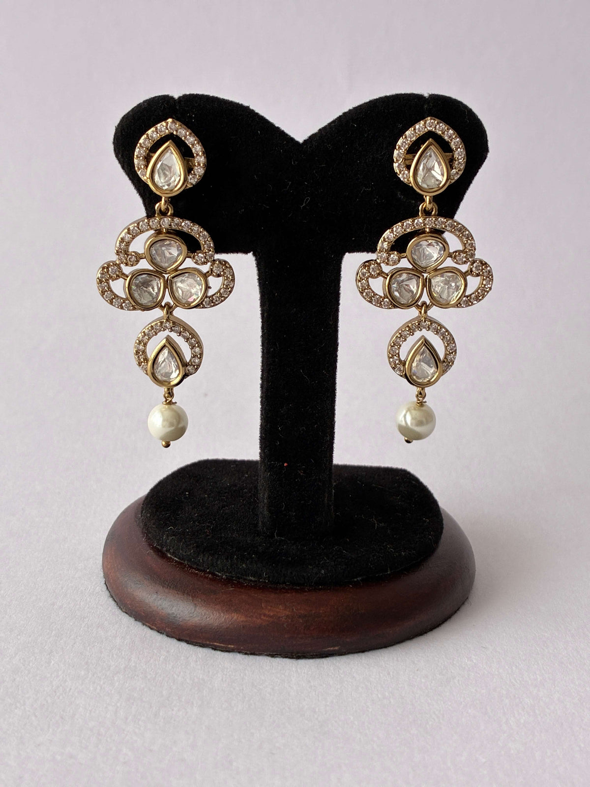 Kundan Designer Pearl Earring