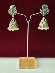 Oxidised Classic Earring