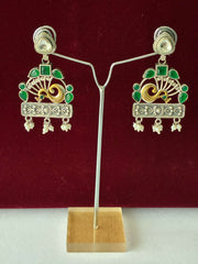 Oxidised Designer Earring