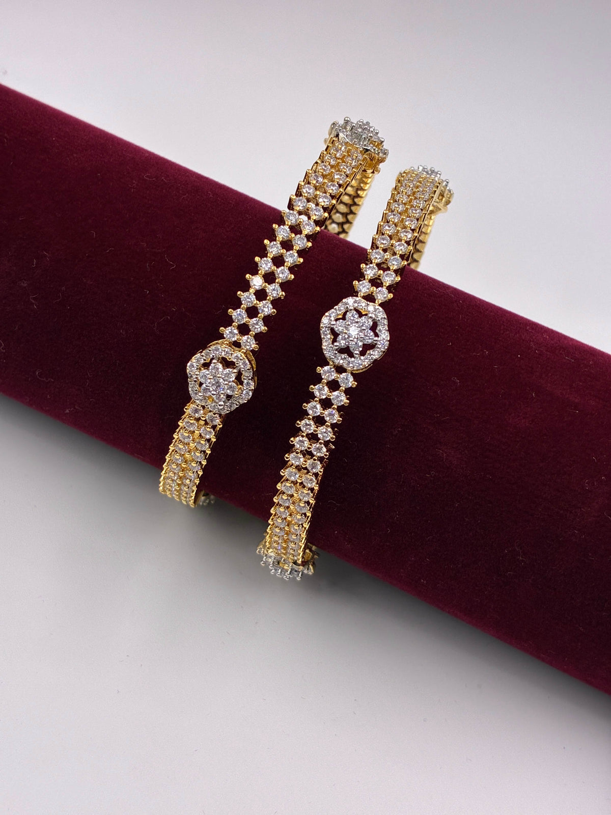 CZ Gorgeous Designer Bangle