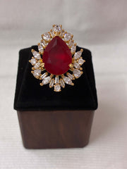 CZ Classic Finger Ring