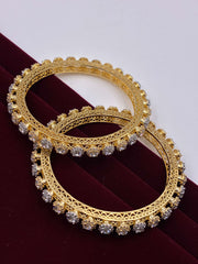 CZ Splendid Pachheli Style Bangle