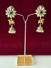 Oxidised Classic Jhumka  Earring