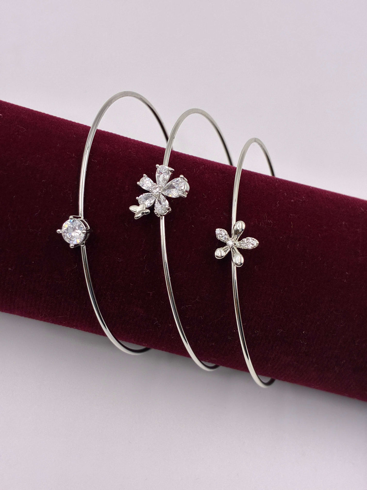 Western Set of three Cuff Kada